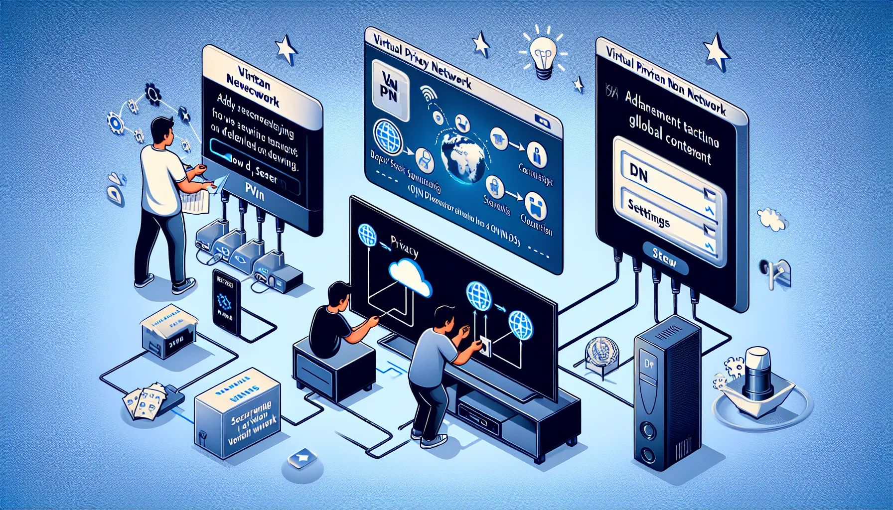 VPN Setup Samsung TV