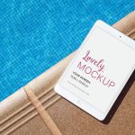 iPad on the Pool