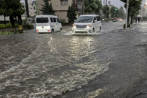 ゲリラ豪雨に備えて雨水・浸水対策を強化してほしい