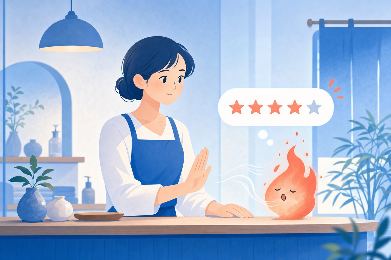 やってはいけないクチコミ返信──火に油を注がないための5つのNG対応とは？