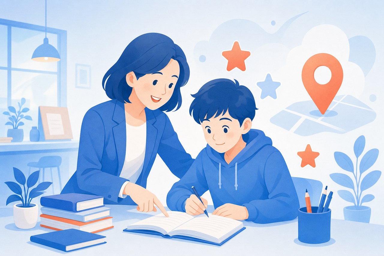 学習塾・スクールのためのGoogle口コミ・MEO集客ガイド