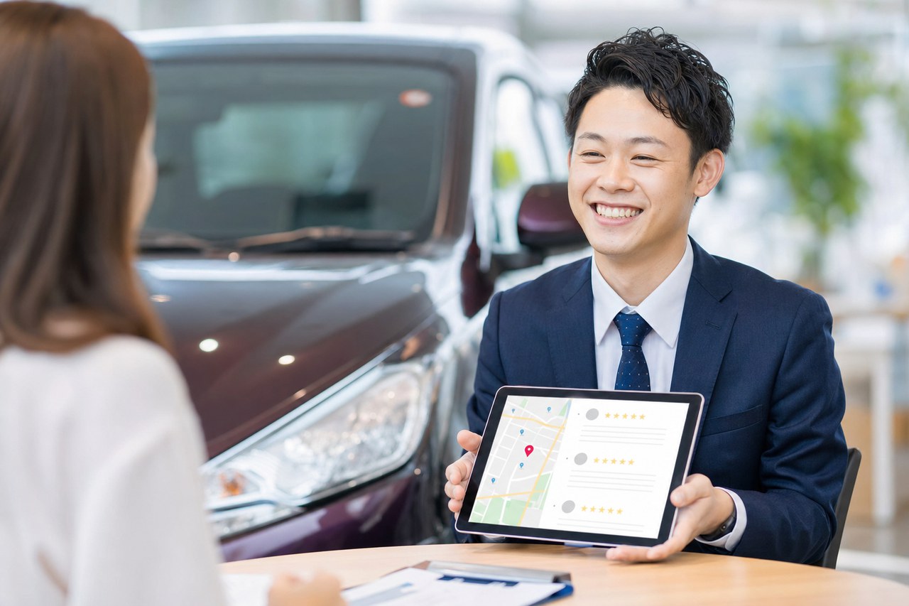 中古車販売・車買取店のためのGoogle口コミ・MEO集客ガイド