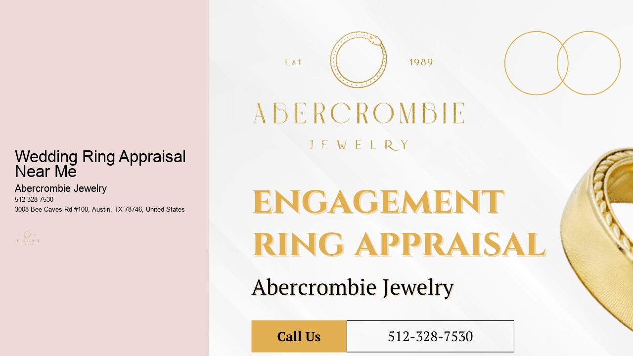 Wedding Ring Appraisal Near Me