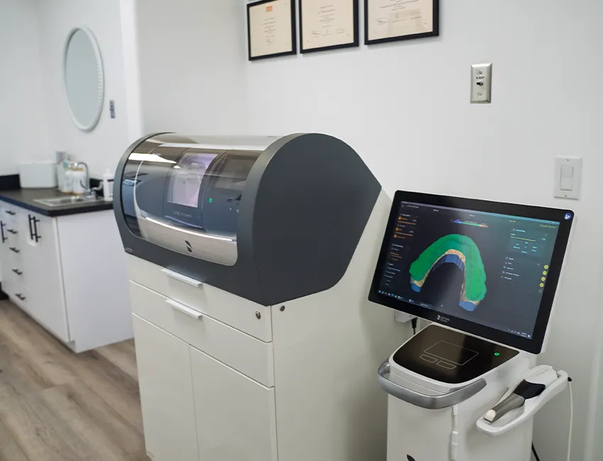 Advanced same day CERECT system