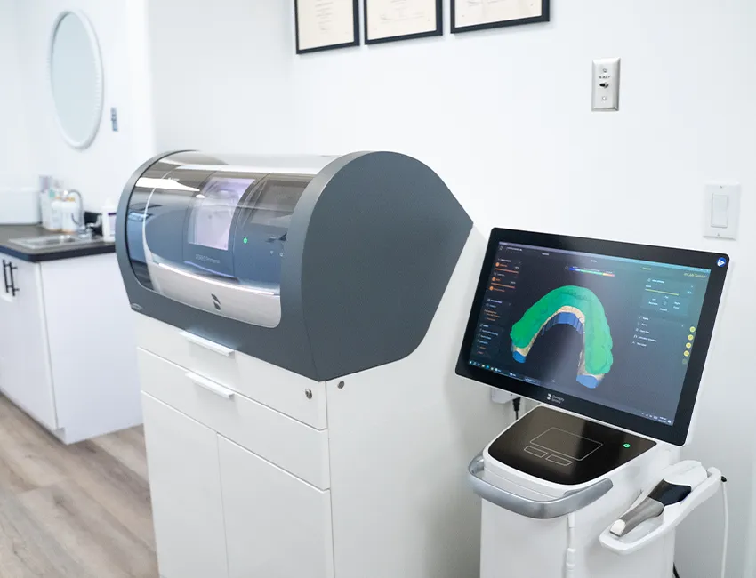 Advanced same day CERECT system