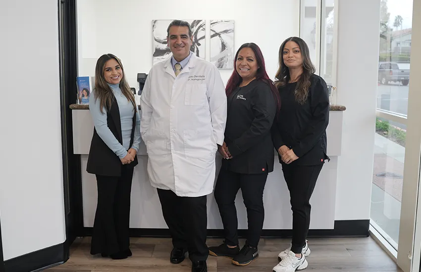 Welcoming new patient