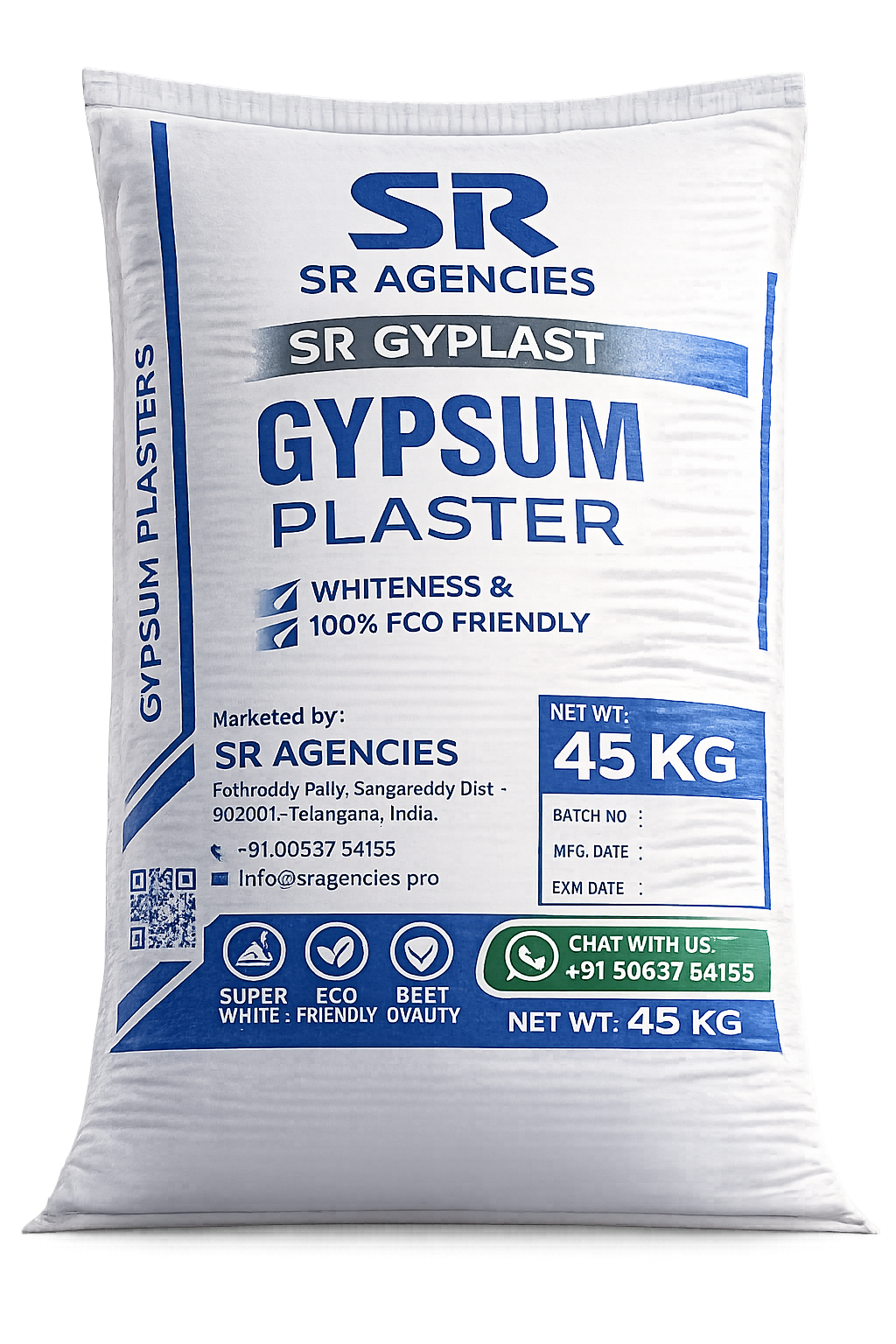 40 KG Gypsum Plaster