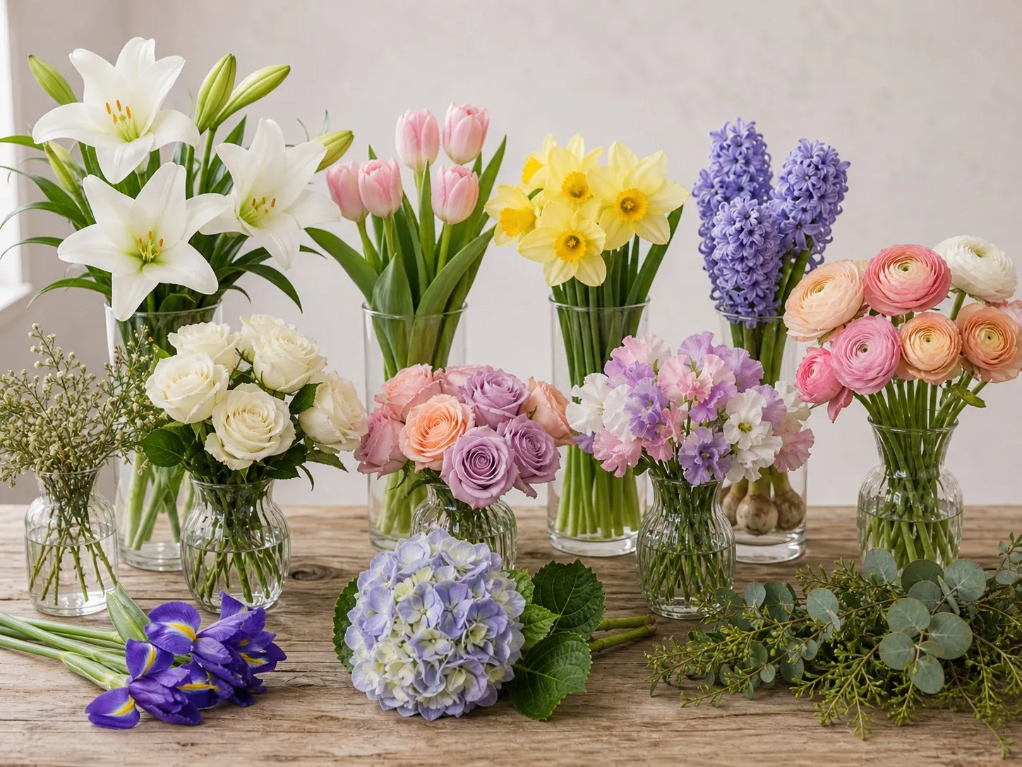 Easter Flower Lineup