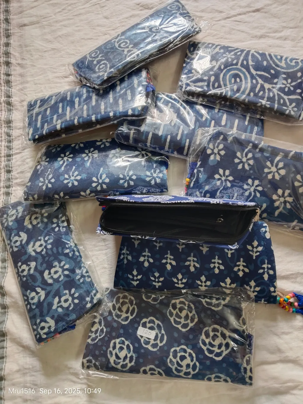 Indigo Clutches 