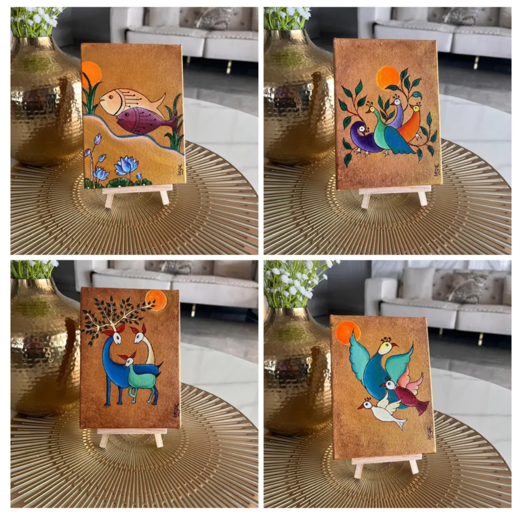 Handcrafted paintings