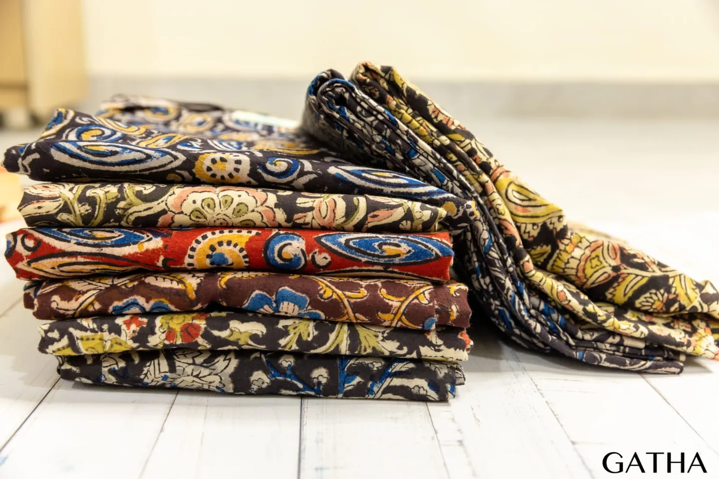 Pure Cotton Kalamkari Fabric