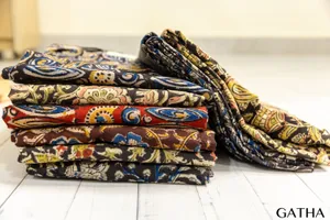 Pure Cotton Kalamkari Fabric