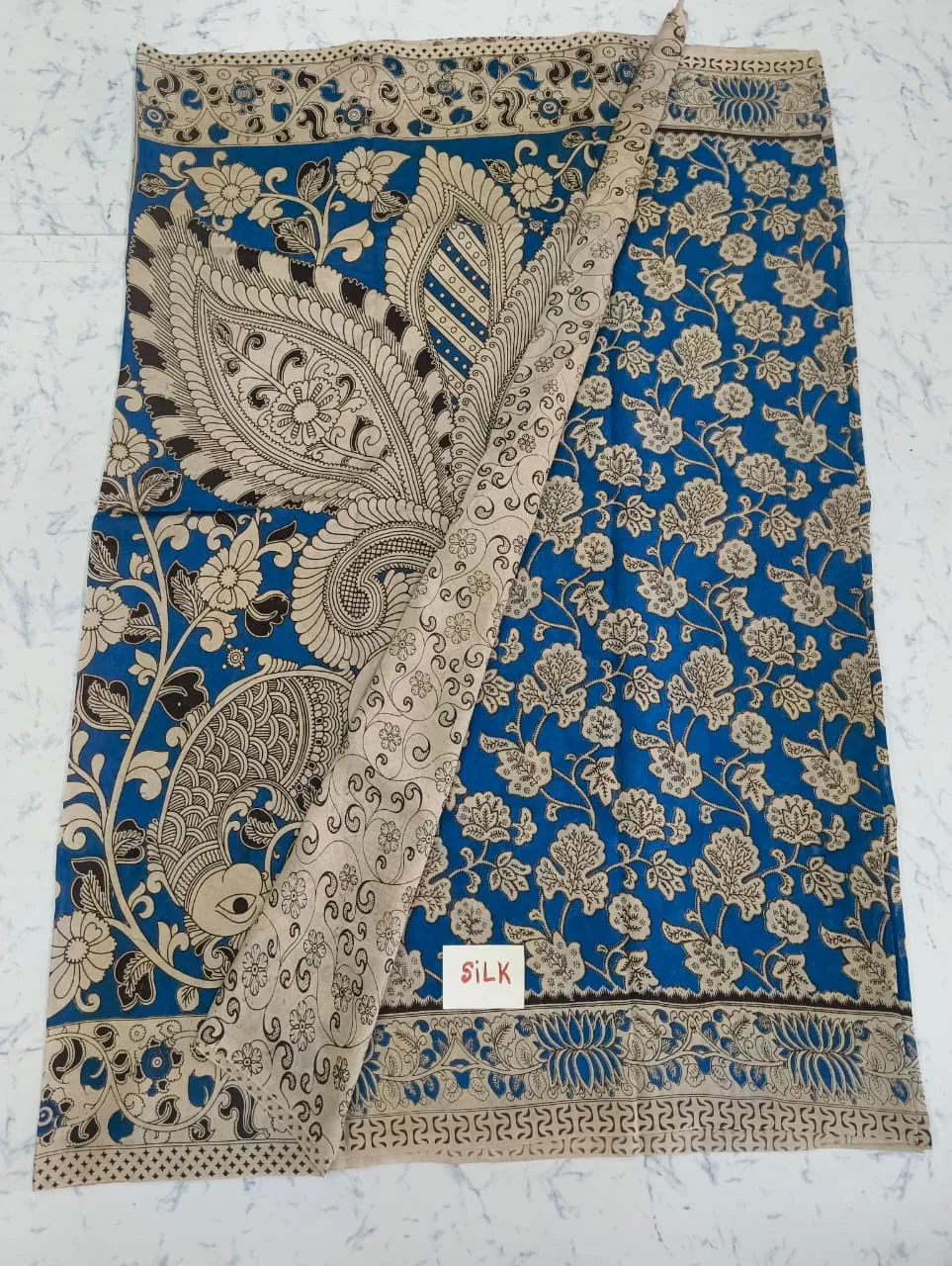 Kalamkari Chennur silk sarees