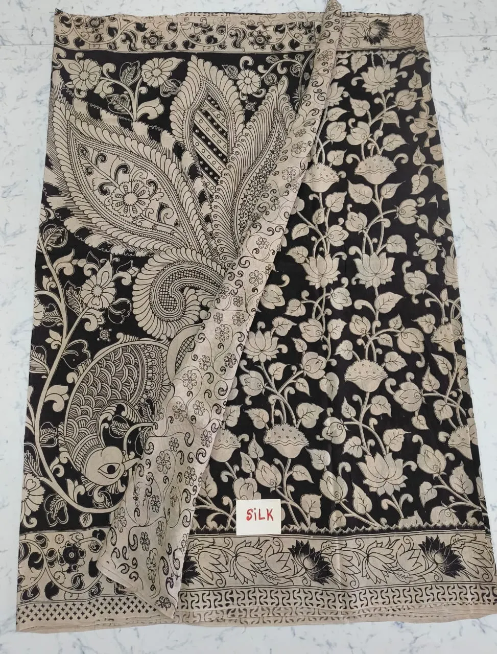 Kalamkari Chennur silk sarees