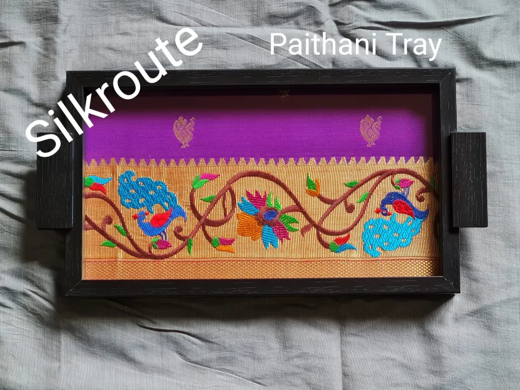 Upcycle Paithani Saree For Home Decor