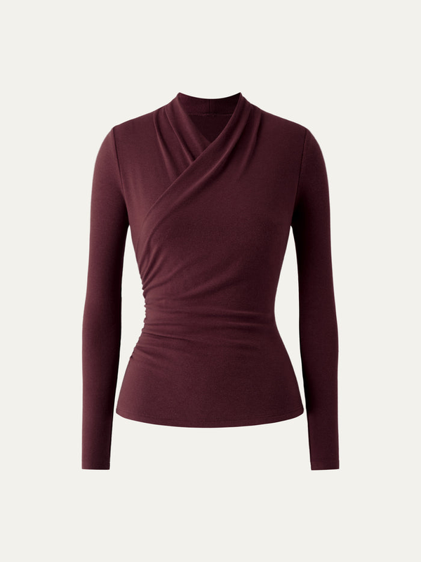 Surplice Long Sleeve Top – OGLmove
