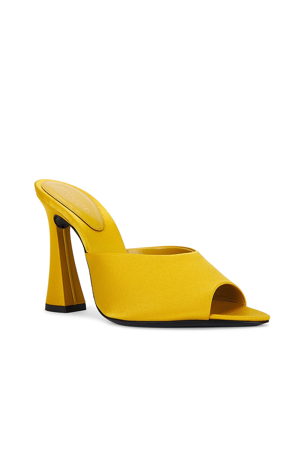 Saint Laurent Suite Mule Sandal in Ocre