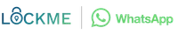 LockMe WhatsApp Smart Locker brand mark