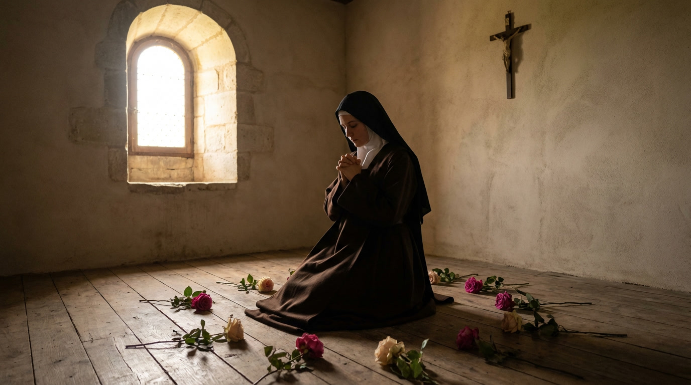 Saint Thérèse of Lisieux - spiritual wisdom illustration