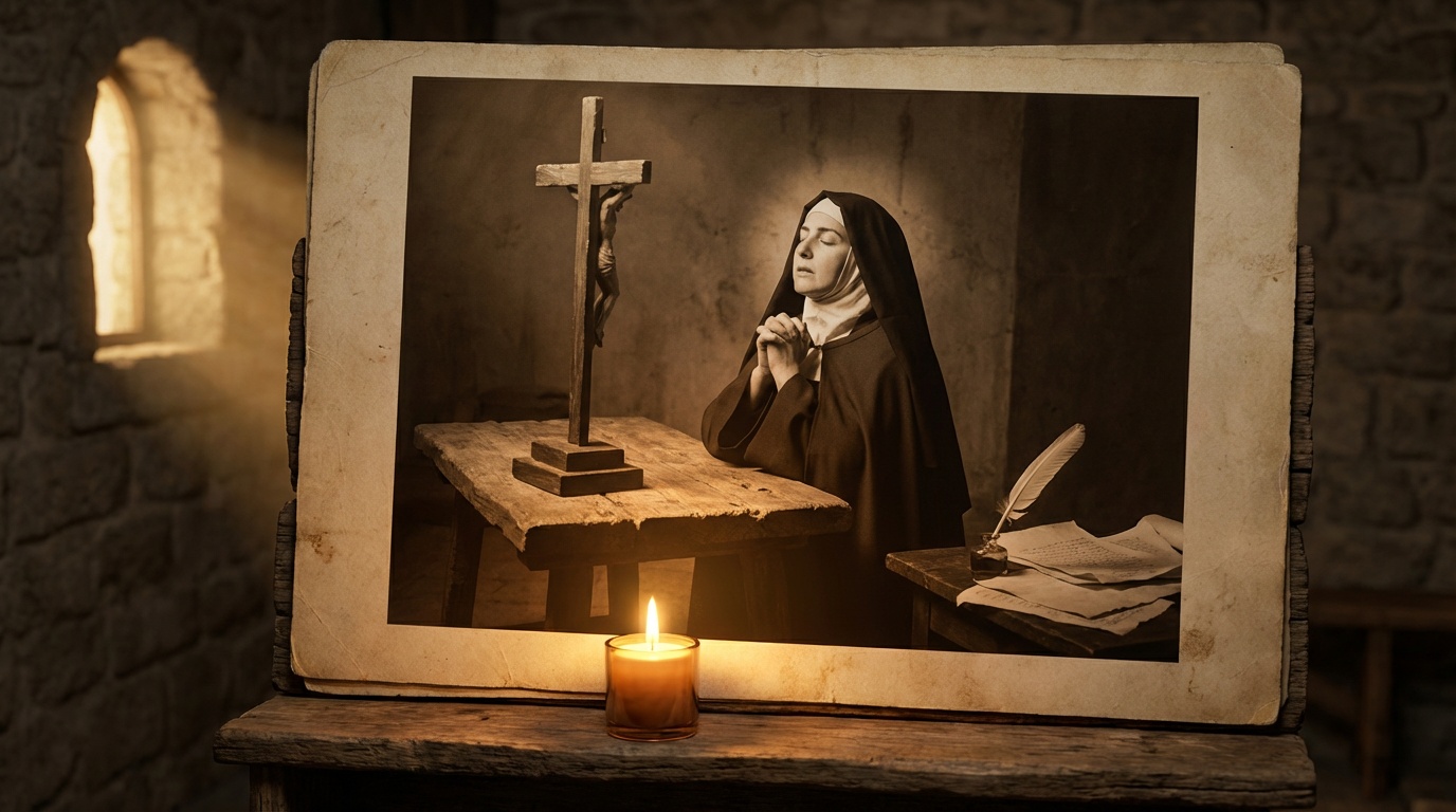 Saint Teresa of Avila - spiritual wisdom illustration