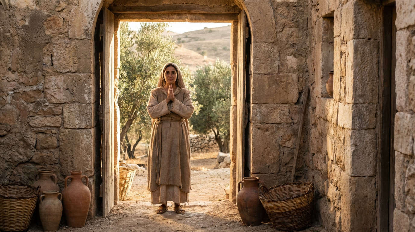 Saint Martha of Bethany - spiritual wisdom illustration