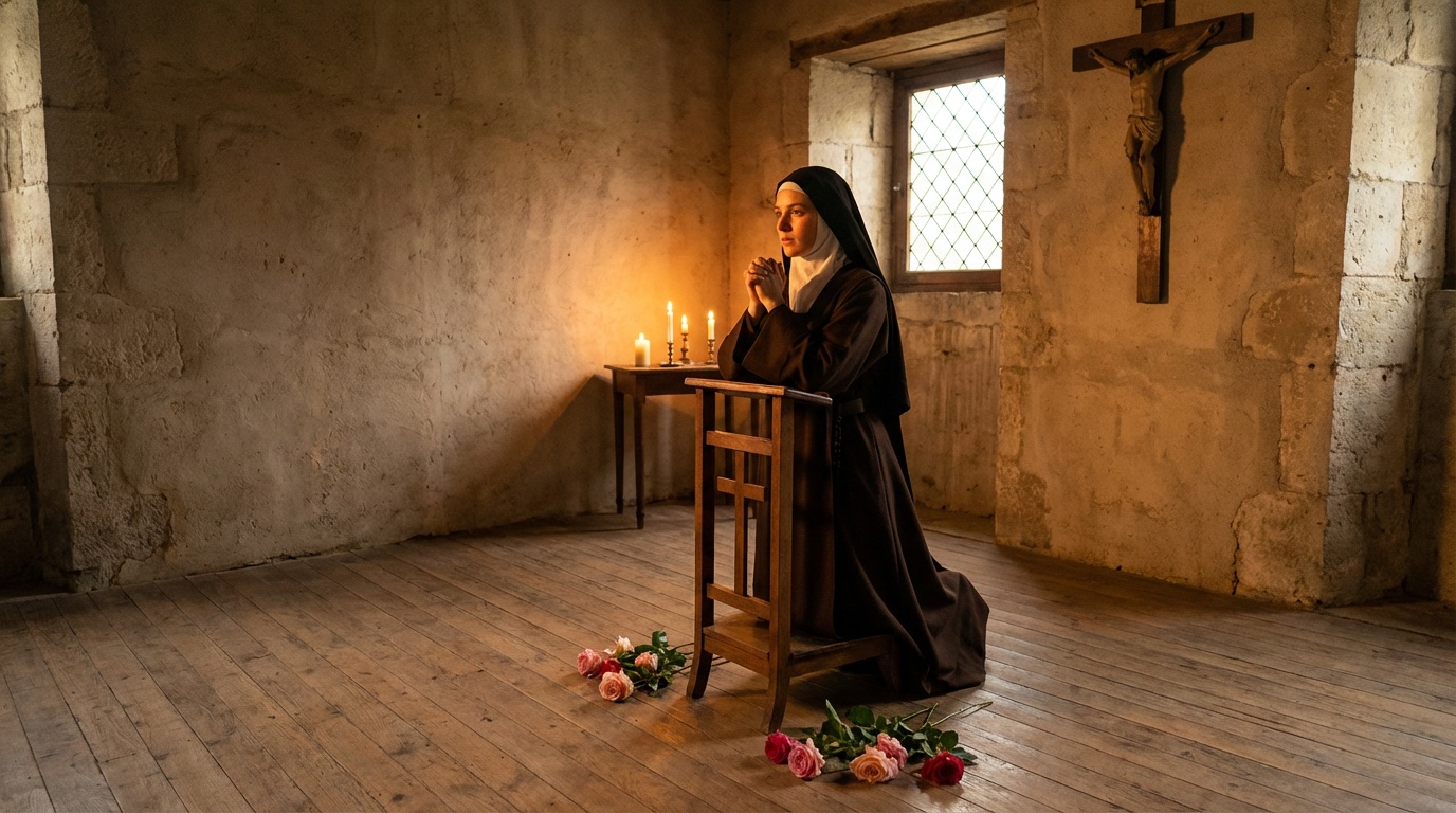 Saint Thérèse of Lisieux - spiritual wisdom illustration