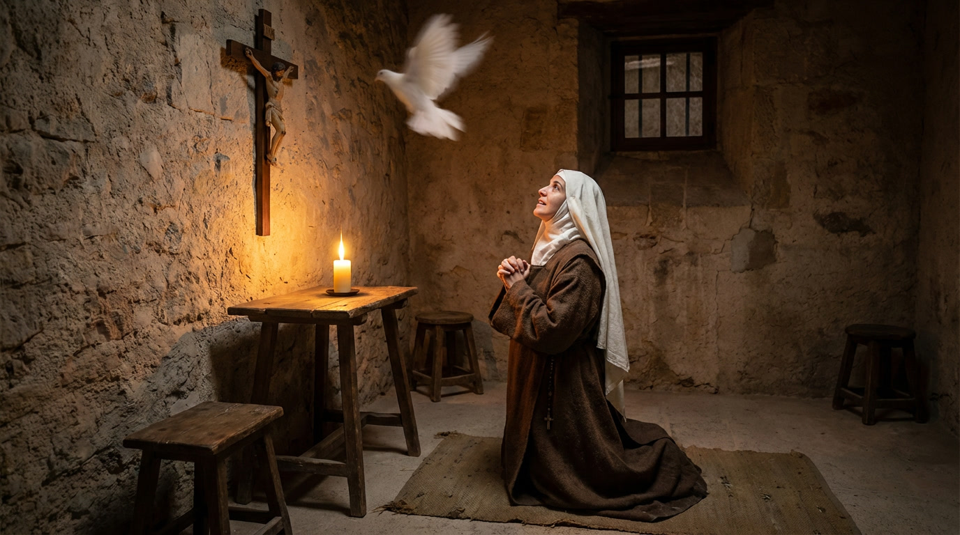 Saint Teresa of Avila - spiritual wisdom illustration