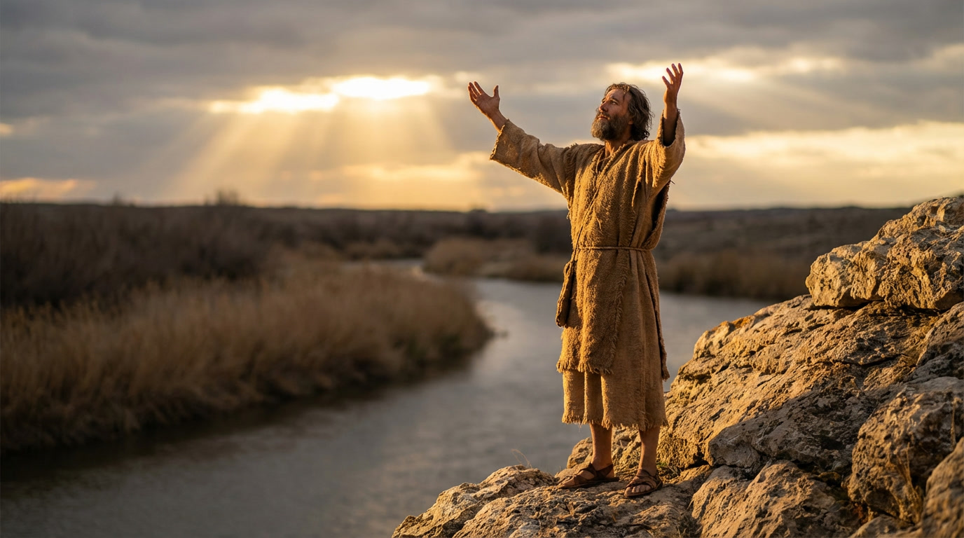 Gospel reflection illustration for John 3:31-36