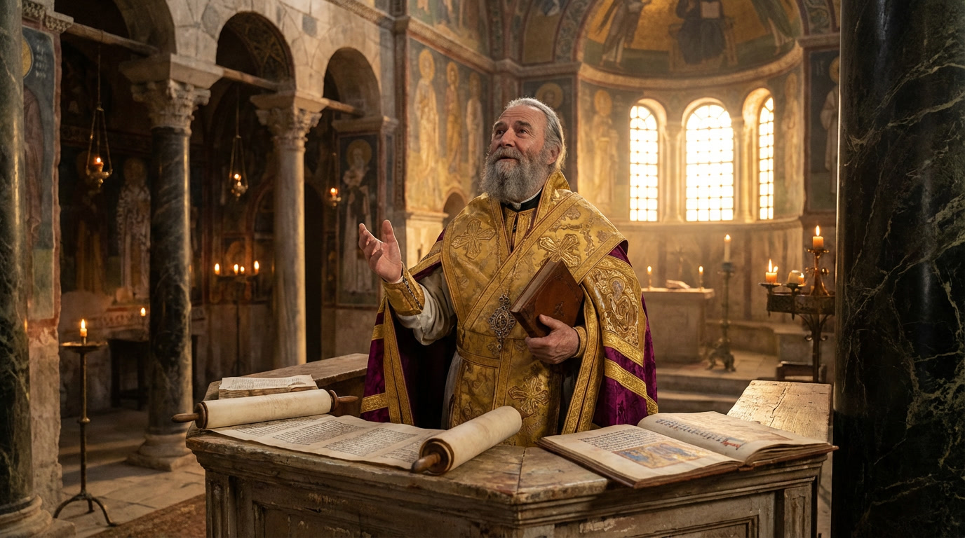 Saint John Chrysostom - spiritual wisdom illustration