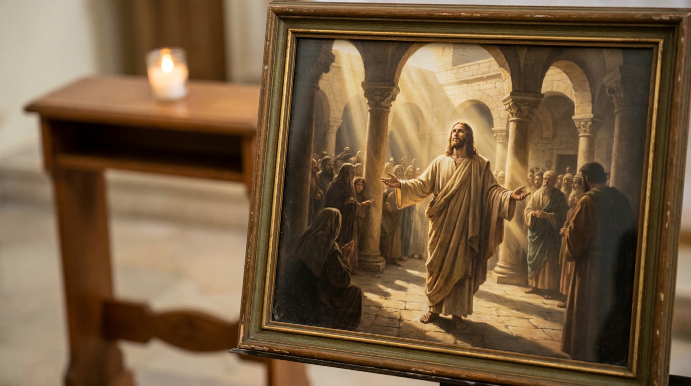 Gospel reflection illustration for John 12:44-50