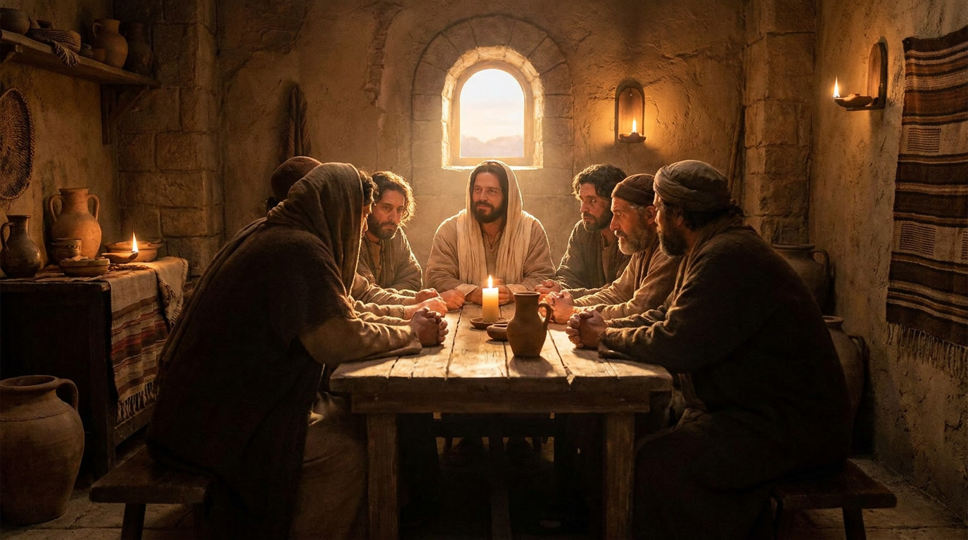 Gospel reflection illustration for John 14:27-31a