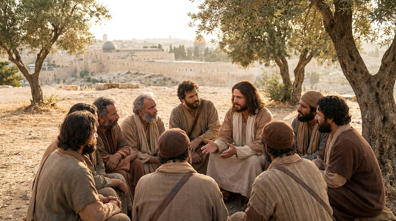 Gospel reflection illustration for John 15:12-17