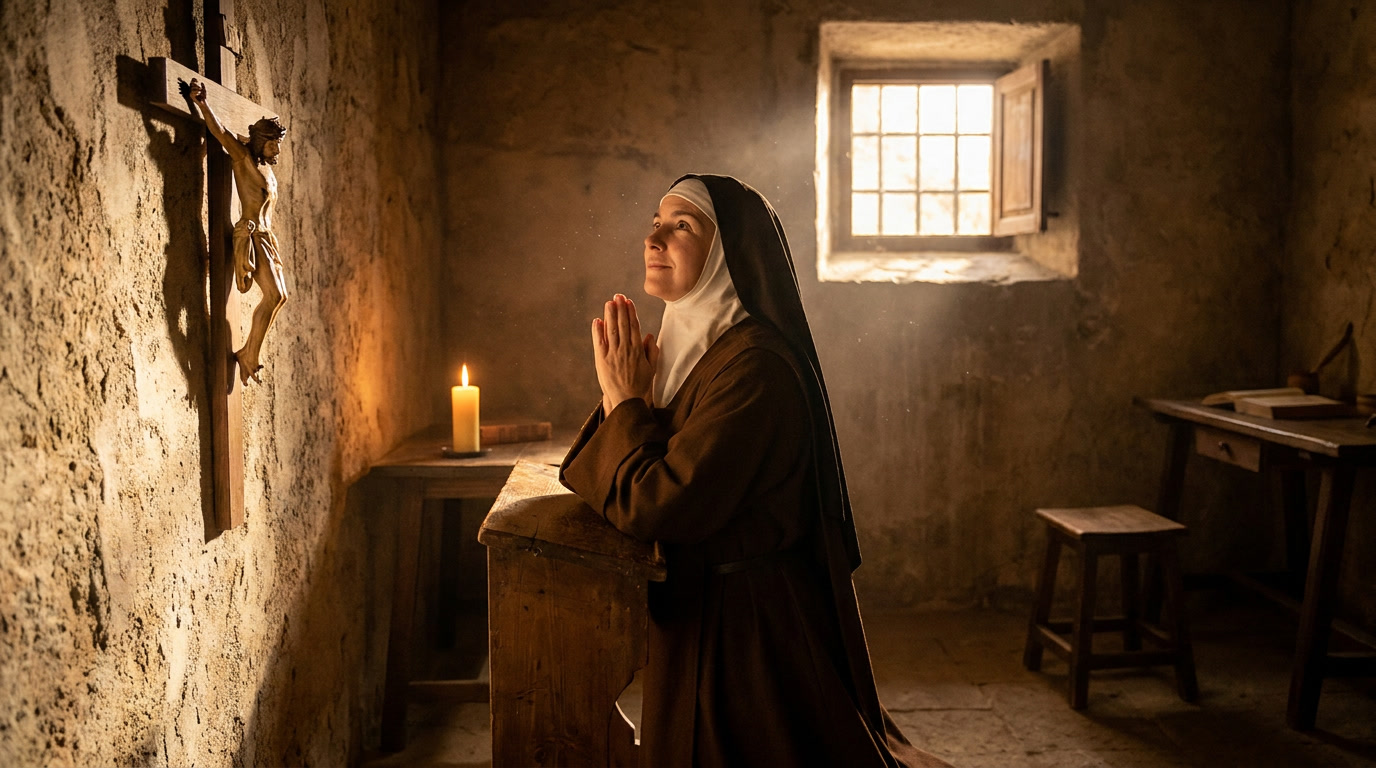 St. Teresa of Avila - spiritual wisdom illustration