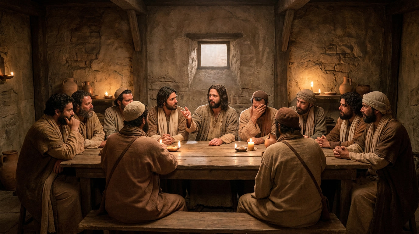 Gospel reflection illustration for John 16:5-11