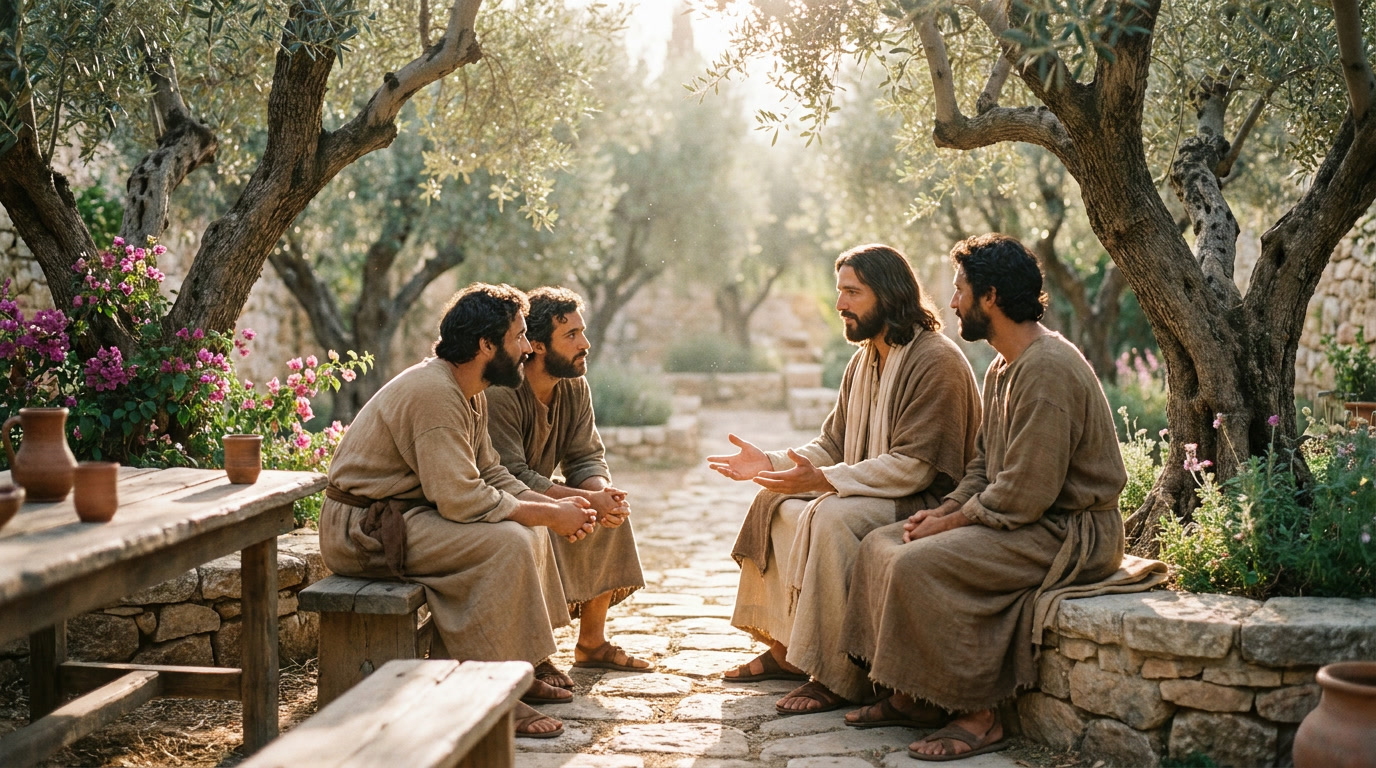Gospel reflection illustration for John 15:9-17