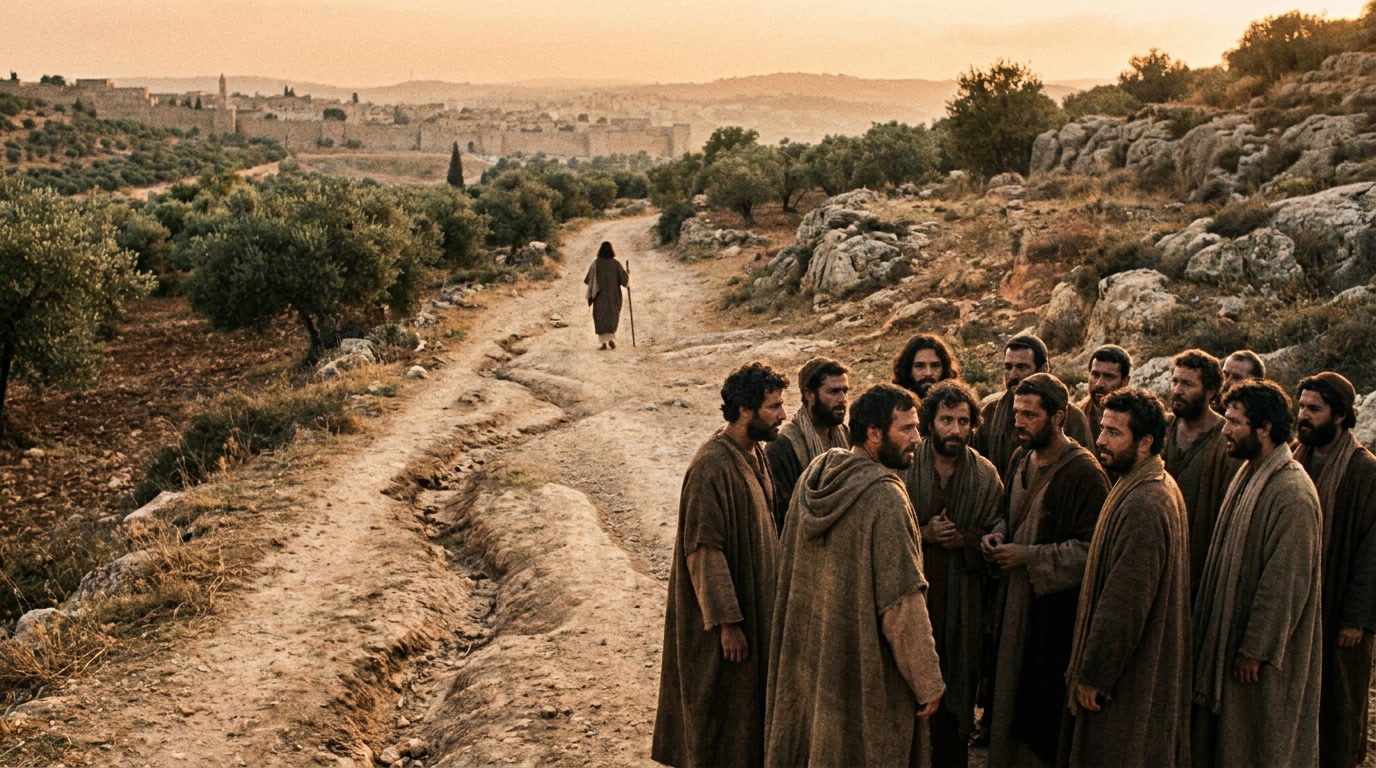 Gospel reflection illustration for Mark 10:32-45