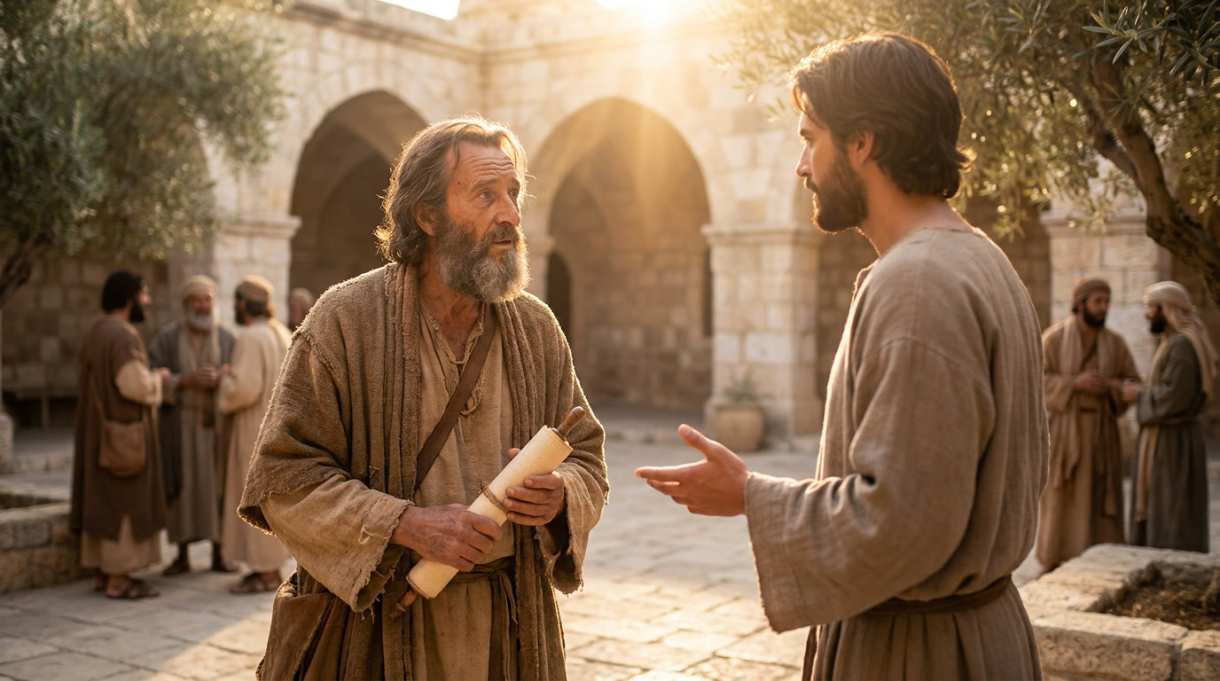 Gospel reflection illustration for Mark 12:28-34