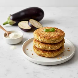Eggplant Patties With Almond Flour