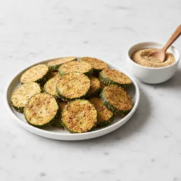Baked Zucchini Bites With Flaxseed Meal