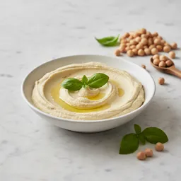 Creamy Basil Hummus
