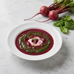 Beet And Spinach Soup