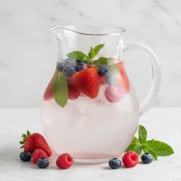 Water Infused With Fresh Berries