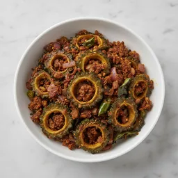 Dry Bitter Gourd Curry