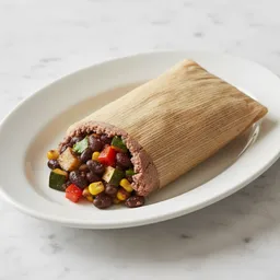 Black Bean And Vegetable Tamale (whole-grain Masa)