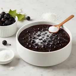 Blackcurrant Pudding With Tapioca And Stevia
