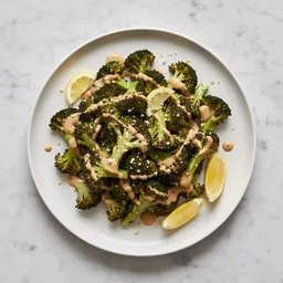 Broccoli With Tahini, Lemon, And Garlic