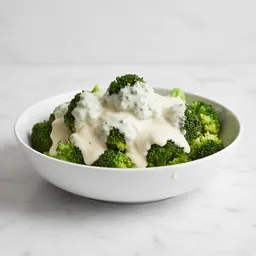 Broccoli With White Sauce