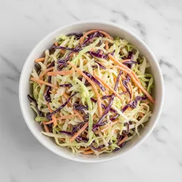 Coleslaw (shredded Cabbage Salad With Carrots, Light Dressing)