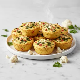Cauliflower Crust Mini Quiche