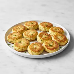Cauliflower Rounds (baked, Made From Riced Cauliflower And Eggs)